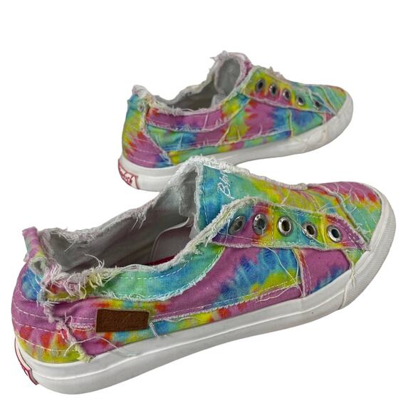 Blowfish Malibu Rainbow Colored Womens Sneaker Shoes Size 6.5. Youth Size 5 - Picture 2 of 7